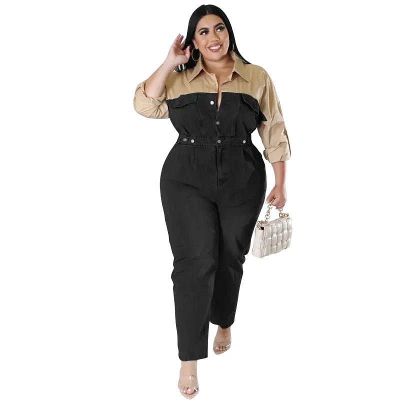 Combinaison Jean Grande Taille